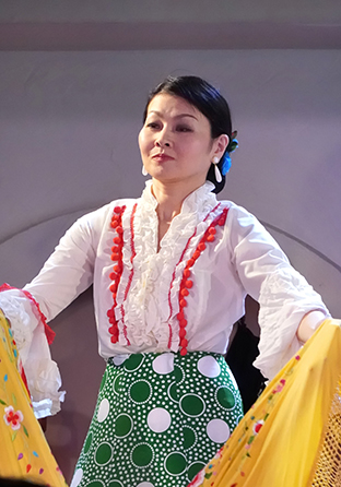 津田 佳代ステージ風景